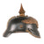 Original German Prussian M1895 Garde Infantry EM-NCO Pickelhaube Helmet - Dated 1914 Original Items
