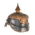 Original German Prussian M1895 Garde Infantry EM-NCO Pickelhaube Helmet - Dated 1914 Original Items