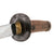 Original Late WWII Japanese Army Type 95 Wood "Pineapple" Handle NCO Katana with Matching Scabbard No. 203386 Original Items