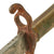Original German Mauser Model 1871 Rifle Bayonet by Gebrüder Simson with Scabbard - 123rd (5th Württemberg) Grenadiers "King Charles" Regiment Marked - Dated 1874 Original Items