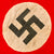 Original German WWII USGI Captured and Signed NSDAP National Socialist Party Fringed Podium Banner - 49" x 41" Original Items