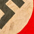 Original German WWII USGI Captured and Signed NSDAP National Socialist Party Fringed Podium Banner - 49" x 41" Original Items