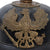 Original Imperial German WWI Possible Unit-Marked Prussian M1895 Line Infantry Pickelhaube Spiked Helmet - Missing Chinstrap Lug & Spike Base Rivets - Dated 1913 Original Items
