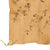 Original Japanese WWII Hand-Painted Silk Good Luck Flag with Painted Samurai & Page of Translations - 29 x 33” Original Items