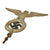 Original German WWII NSDAP National Socialist Party First Pattern Flag Pole Finial "Topper" - Plated Alloy Original Items