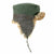 Original German WWII Eastern Front Land Customs Rabbit Fur Pelzmütze Winter Hat - Size 61 Original Items