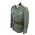 Original German WWII Heer Army 2nd Infantry Regiment Hauptmann M36 Uniform Tunic with Officer Belt and Awards Original Items