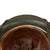 Original German WWII M42 Heer Army Single Decal Helmet with 57cm Liner & Chinstrap - stamped NS64 Original Items