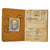 Original German WWII Kriegsmarine Navy Soldbuch ID Book of Maschinist Karl Joch with EKII, Award Document, and Enlistment Document Original Items