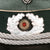 Original German WWII Named Army Heer Infantry Officers Schirmmütze Visor Cap with Embroidered Eagle - Size 57 Original Items