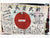 Original Japanese WWII Hand-Painted Silk Good Luck Flag with Lots of Signatures & Page of Translations - 29 x 41” Original Items