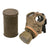 Original U.S. WWI Experimental Navy M1917 Mark I Gas Mask in Canister - Mouth Canister Type - Rare Original Items