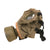 Original U.S. WWI Experimental Navy M1917 Mark I Gas Mask in Canister - Mouth Canister Type - Rare Original Items