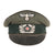 Original German WWII Heer Pioneer Corps EM/NCO Schirmmütze Visor Crush Cap with Leather Brim Original Items