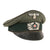 Original German WWII Heer Pioneer Corps EM/NCO Schirmmütze Visor Crush Cap with Leather Brim Original Items