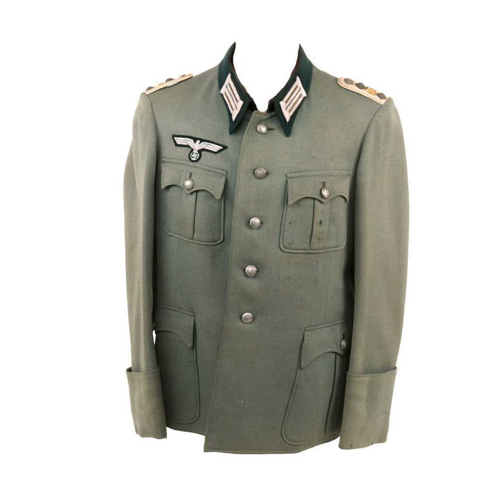 Original German WWII Heer Army 16th Infantry Regiment Hauptmann M36 Field Uniform Tunic Original Items