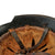 Original German WWII M34 Square Dip Fire Protection Police Helmet with Double Decals & Comb - Feuerwehr Original Items