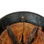 Original German WWII M34 Square Dip Fire Protection Police Helmet with Double Decals & Comb - Feuerwehr Original Items
