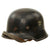 Original German WWII M34 Civic Square Dip NSDAP Double Decal Police Steel Helmet with Liner & Chinstrap - Ordnungspolizei Original Items