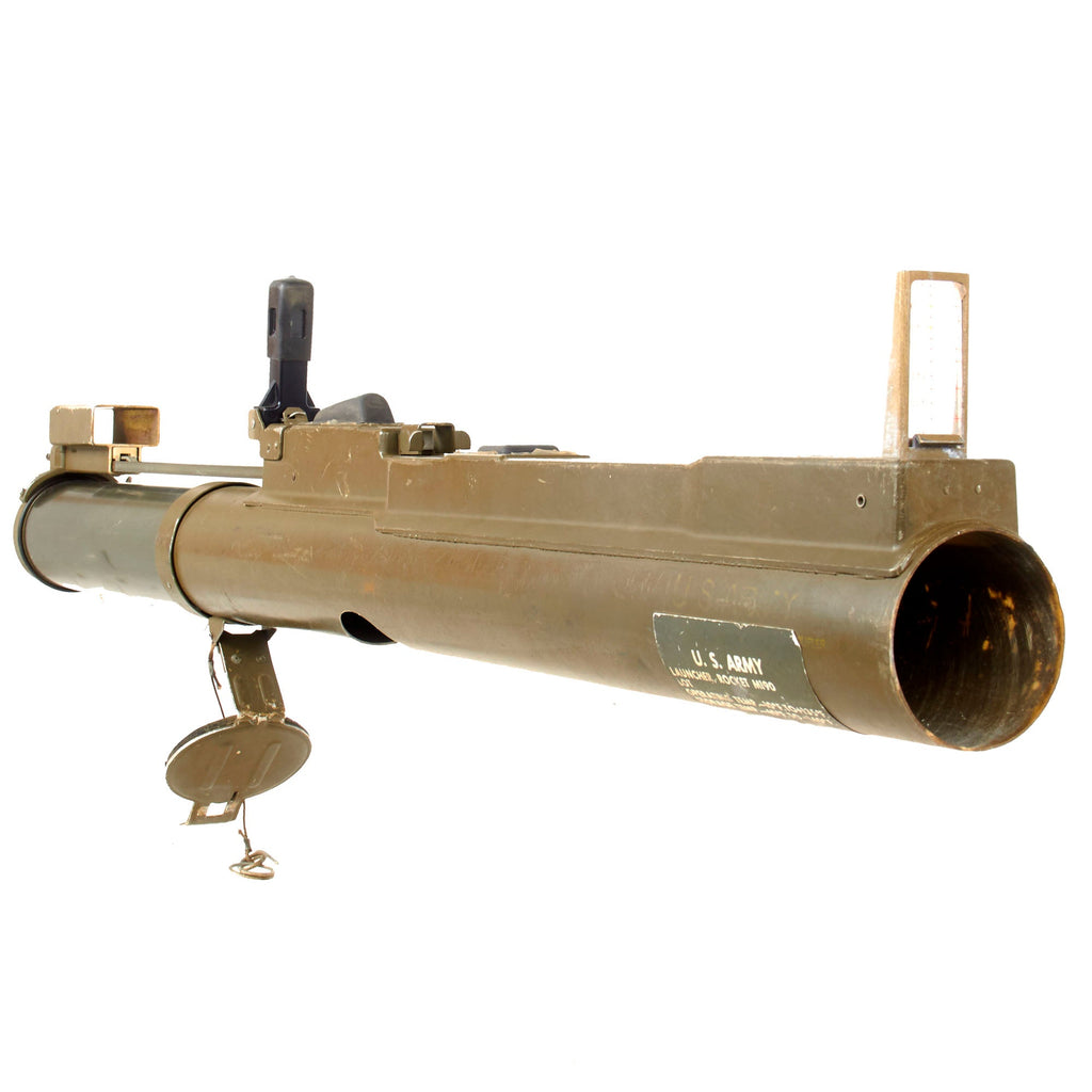 Original U.S. Vietnam War M72 Light Anti-Armor Weapon “LAW” Tube Converted to M190 Subcaliber Trainer - With M73 Insert Original Items