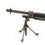 Original British WWI Hotchkiss .303 Portative Aluminum Receiver Display LMG with Tripod, Shoulder Stock & Carry Handle Original Items