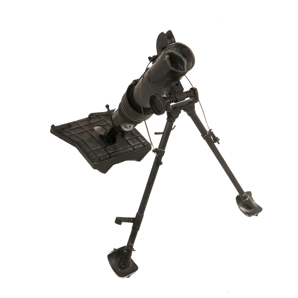Original French WWII Brandt 50mm Modèle 1937 L GR MLE 37 Inert Display Light Mortar - Serial 2270 Original Items