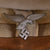 Original German WWII Luftwaffe Officer White Summer Weight Schirmmütze Visor Cap with Bullion Insignia Original Items