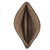 Original German WWII Luftwaffe Officer M38 Wool Overseas Cap in Size 58 - Schiffchen Original Items
