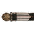 Original German WWII Luftwaffe Officer's Dress Brocade Belt with Early Nickel Buckle Original Items