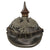Original Imperial German WWI Prussian Unit-Marked EM/NCO Infantry M1915 Pickelhaube Spiked Helmet Dated 1916 with Reproduction Fittings - 21st Pionierbataillon “Combat Engineer” Size 56 Original Items