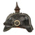 Original Imperial German WWI Prussian Unit-Marked EM/NCO Infantry M1915 Pickelhaube Spiked Helmet Dated 1916 with Reproduction Fittings - 21st Pionierbataillon “Combat Engineer” Size 56 Original Items