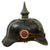 Original Imperial German WWI Complete Prussian EM/NCO Infantry M1915 Pickelhaube Spiked Helmet Original Items