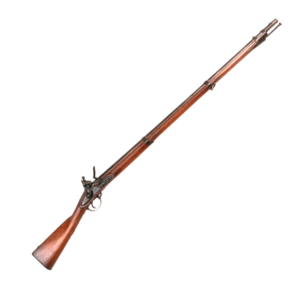 Original U.S. Springfield Model 1822 Flintlock Musket by Harpers Ferry Dated 1828 - Unconverted Original Items