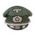 Original German WWII Heer Army Military Administration Officer Visor Cap with Embroidered Insignia - Schirmmütze Original Items