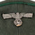 Original German WWII Heer Army Military Administration Officer Visor Cap with Embroidered Insignia - Schirmmütze Original Items