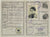Original German WWII Set of Four Identification & Document Books including ID Card, Workbooks, and Apprenticeship Certificate Original Items