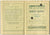 Original German WWII Set of Four Identification & Document Books - ID Card, Workbooks, and Foreign Passport Original Items