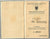 Original German WWII Set of Four Identification & Document Books - ID Card, Workbooks, and Foreign Passport Original Items
