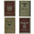 Original German WWII Set of Four Identification & Document Books - Wehrpaß, Passport, and Workbooks Original Items