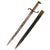 Original German Mauser Model 1871 Rifle Bayonet by Coulax & Cie. of Klingenthal with Scabbard - 168th Infantry Regiment Marked - Dated 1875 Original Items