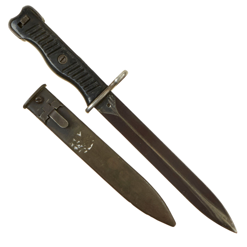 Original Yugoslavian M56 SMG Bayonet with Scabbard Original Items
