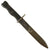 Original Yugoslavian M56 SMG Bayonet with Scabbard Original Items