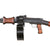 Original Vietnam War Era Soviet Short RPD 44 7.62mm Display Light Machine Gun with Belt Drum - Serial КТ 232 Б Original Items