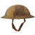 Original U.S. WWI M1917 Doughboy Helmet with Multi-Colored Camouflage Paint with Liner & Chinstrap Original Items