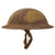 Original U.S. WWI M1917 Doughboy Helmet with Multi-Colored Camouflage Paint with Liner & Chinstrap Original Items