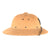 Original U.S. WWII Navy Named USMC Pressed Fiber Sun Helmet by Hawley Products Co with Navy Officer’s Badge - Lieutenant A.T. Rundle Original Items
