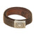 Original German WWII 1936 Dated Dransfeld & Co. Heer EM/NCO Aluminum Buckle with Luftwaffe Leather Belt Original Items