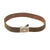 Original German WWII 1936 Dated Dransfeld & Co. Heer EM/NCO Aluminum Buckle with Luftwaffe Leather Belt Original Items