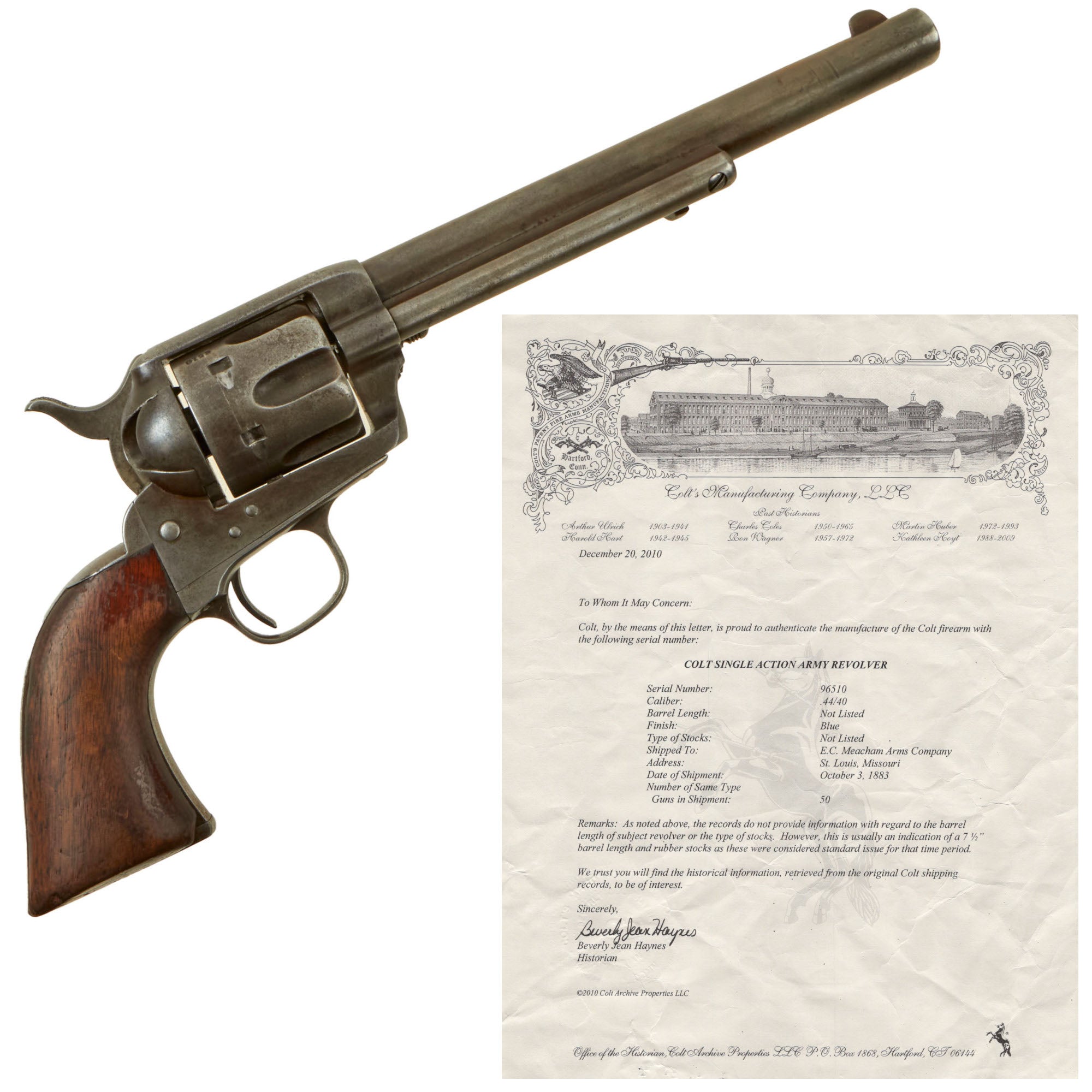 ☆*☆様 CRONO N×P-77 REVOLVER COLT NEW ARMY 1896 Revolver - United States - 19th century | Paul