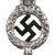 Original German WWII NSDAP National Socialist Party First Pattern Flag Pole Finial "Topper" - Aluminum Original Items